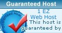 1 EZ Web Host Guaranteed Host