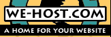 cheap web hosting at We Host