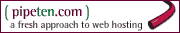 cheap web hosting at Pipe Ten Limited