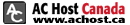 cheap web hosting at AC Host Canada